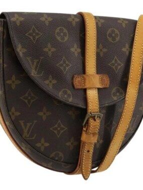 LOUIS VUITTON Monogram Chantilly MM Shoulder Bag M51233 LV Auth hk3750
